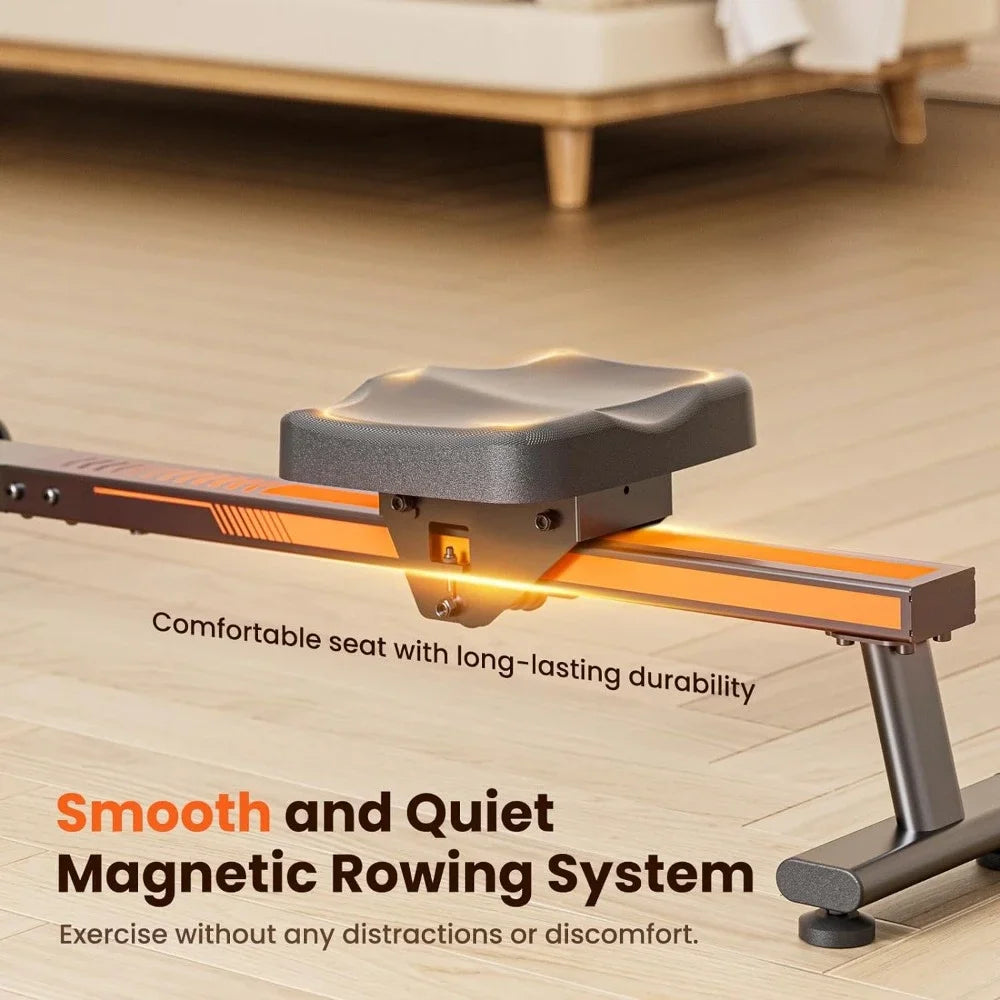 Rowing Machine with LCD Monitor