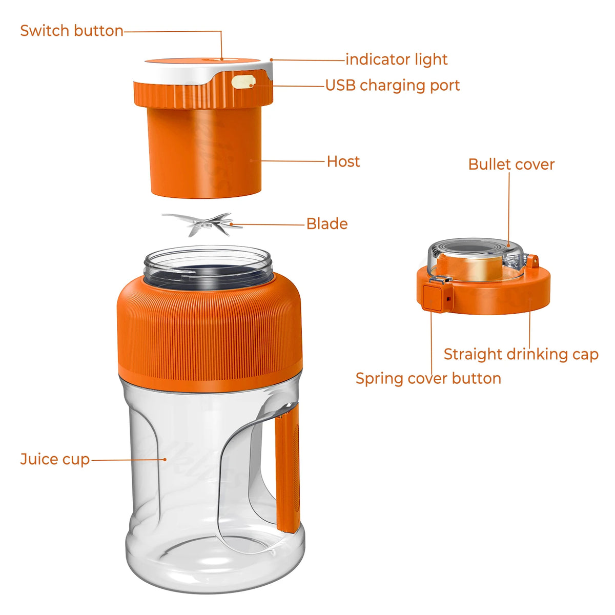 1000ml Electric Juicer